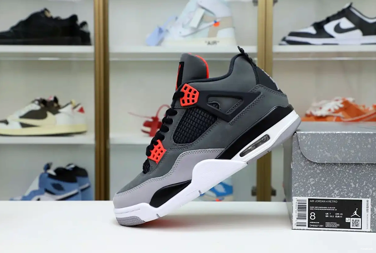 INFRARED AIR JORDAN 4 0528